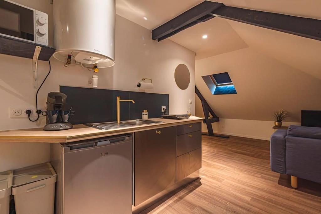 L'Azur Dore, Studio Pour 2 Voyageurs Isles-sur-Suippe Ngoại thất bức ảnh