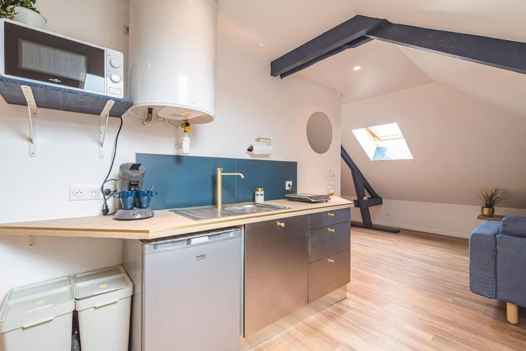 L'Azur Dore, Studio Pour 2 Voyageurs Isles-sur-Suippe Ngoại thất bức ảnh