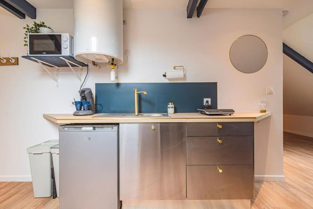 L'Azur Dore, Studio Pour 2 Voyageurs Isles-sur-Suippe Ngoại thất bức ảnh