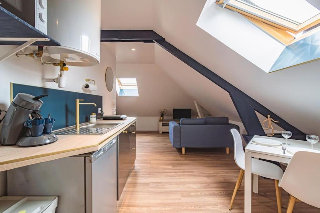 L'Azur Dore, Studio Pour 2 Voyageurs Isles-sur-Suippe Ngoại thất bức ảnh